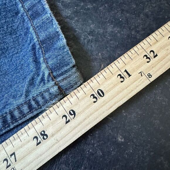 Old Navy Men’s Loose Fit 2000s Style Jeans Size 37x30 100% Cotton Distressed - Picture 12 of 14